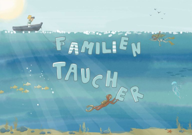 Familientaucherbild